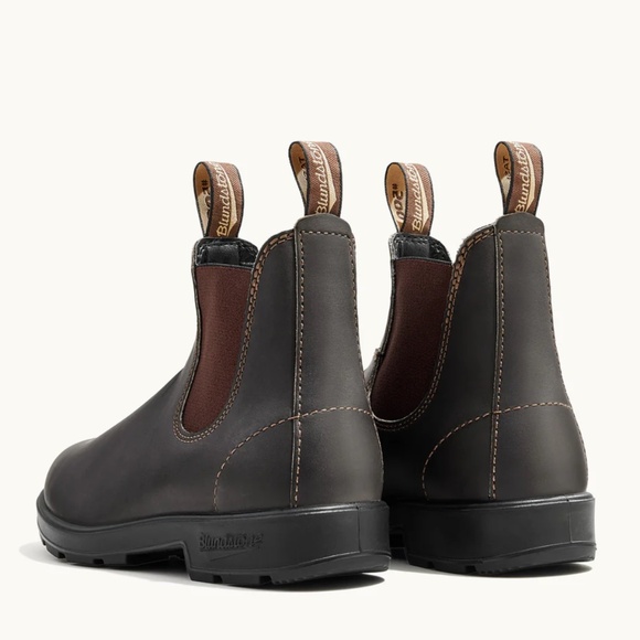Blundstone Men\'s Originals #500 Stout Brown Leather Chelsea Boots, US 11.5 main image 4